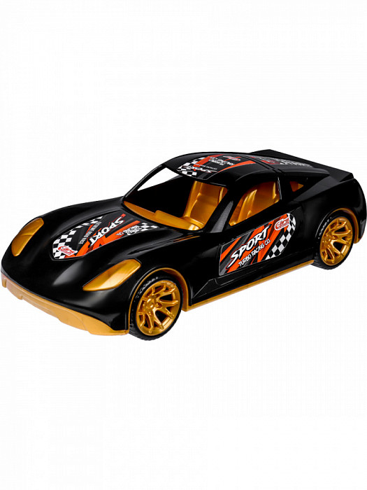 Машинка  Turbo "V-MAX" черная 40 см  И-9783
