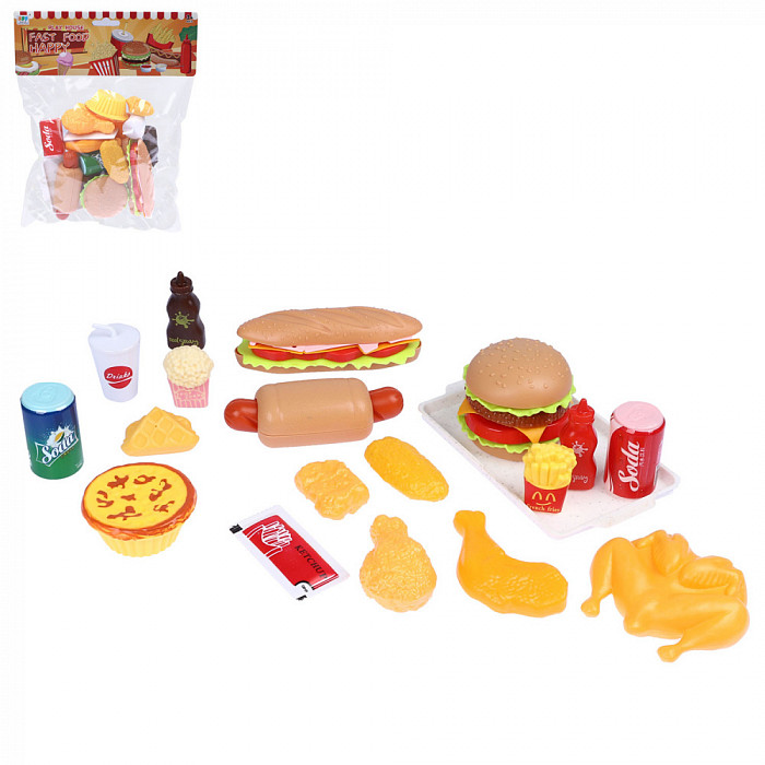Набор продуктов Fast food happy в/п 31х21 см  JB0211411