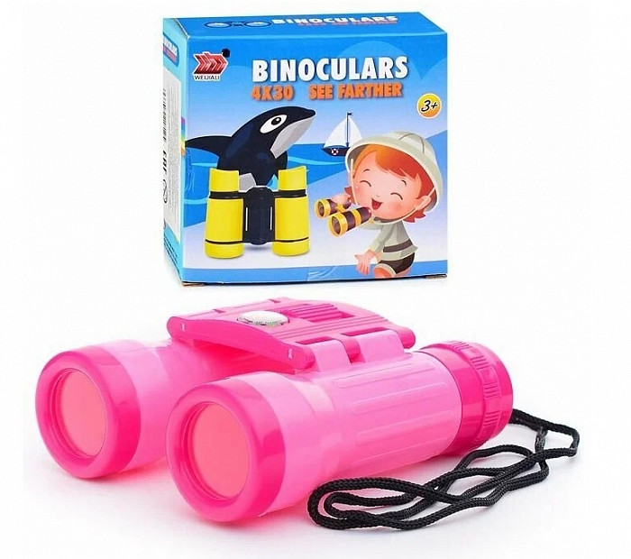 Бинокль Binoculars 11*11,5*5см в коробке цвет в ассортим. 8529A2