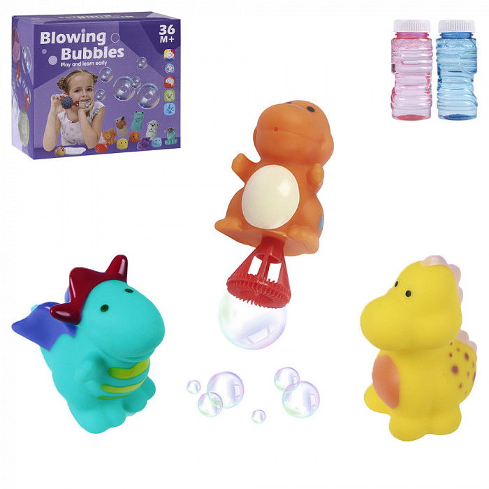 Игровой набор для купания с мыльными пузырями, в/к 14,5х7х12,5 см